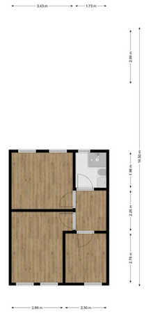 Floorplan - Pastorijweg 10, 6294 AC Vijlen